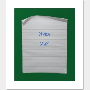 Ethics MVP Posters and Art